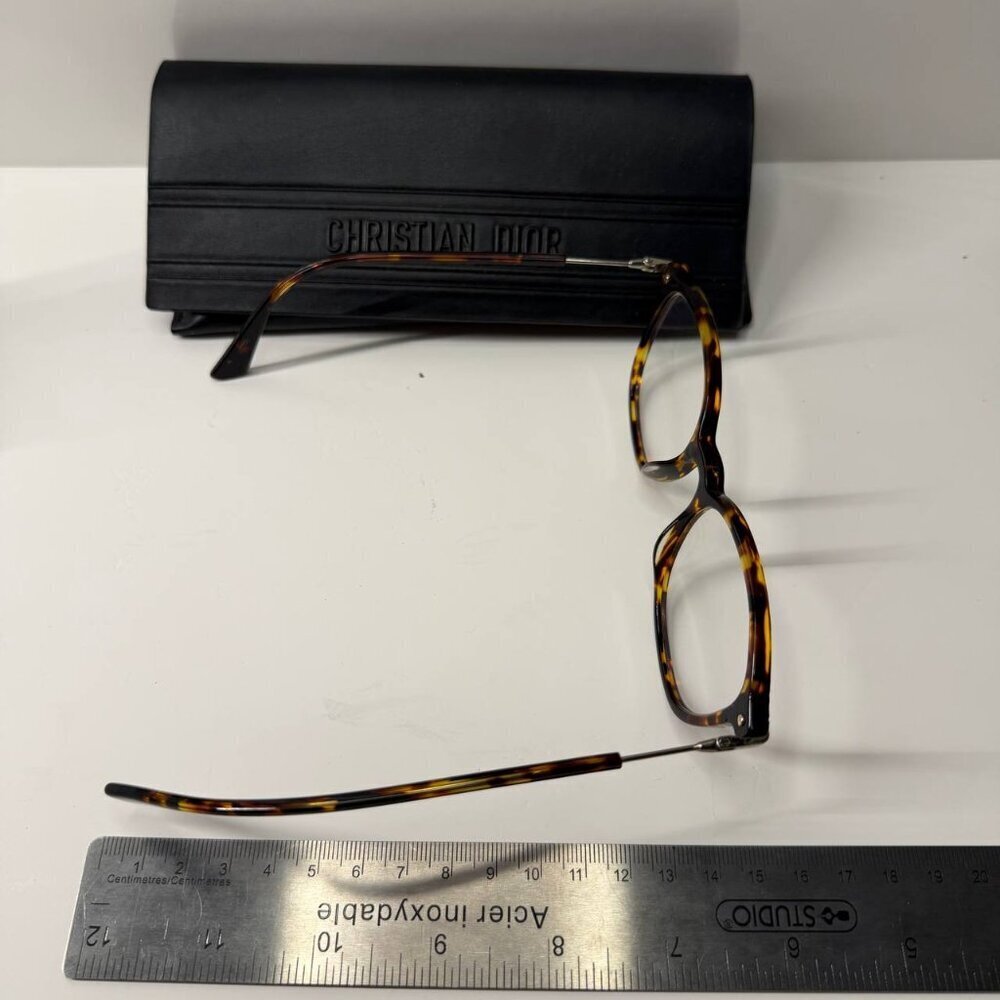 Christian Dior “Presence” Optical Eyeglasses – Havana – Made in Italy - Picture 6 of 12